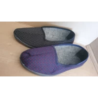 Тапочки женские на широкую ногу, Каховка горох. Размеры - 36-41