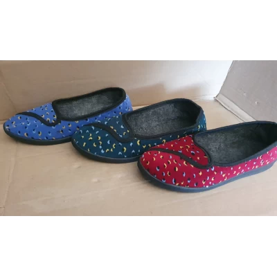 Тапочки женские Луцк хлястик микс. Размеры - 37-40