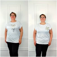 Футболка женская размер норма 52-62 (2xl-4xl), 70717 Турция