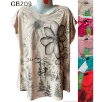 Футболка женская размер (3хl-6xl) 48-58 микс, 70456