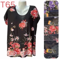 Футболка женская размер (3хl-6xl) 48-58 микс, 70455