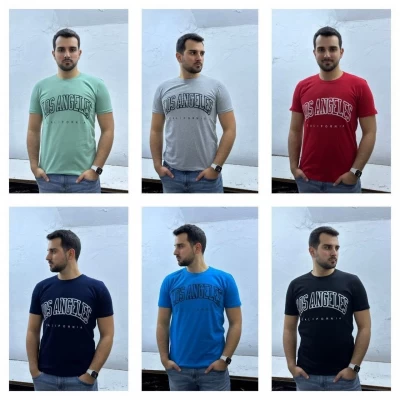 Футболка мужская размеры M-2XL, Турецкий х/б. 71770 Футболка мужская размеры M-2XL, Турецкий х/б. 71770