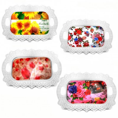 Поднос ажурный 43*30 см, 25373