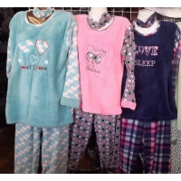 Пижама тёплая махровая. Размер 3XL,4 XL,5XL