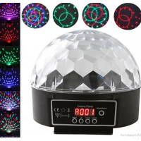 Музыкальный проэктор от сети с пультом управления и Bluetooth, 26440