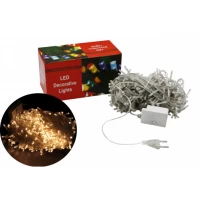 Гирлянда на 400 LED лампочек светодиодная, прозрачный провод 26 м 8 режимов, 36203