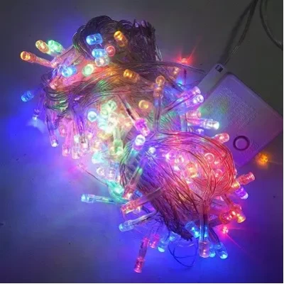 Гирлянда 400 LED-mix, проз.шнур, 8 функций, 21м, 01366