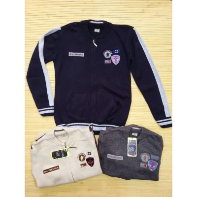 Вязаная кофта для мальчиков 10/15 лет; Турция