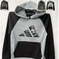 Толстовка мужская теплая на флисе. Р. 46-58 (В уп. 5 шт одного цвета)