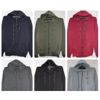 Толстовка мужская на флисе. БАТАЛЫ 56-64 В уп. 5 шт.одного цвета