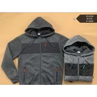 Толстовка мужская теплая на флисе. Р. 46-58 (В уп. 6 шт разные цвета)