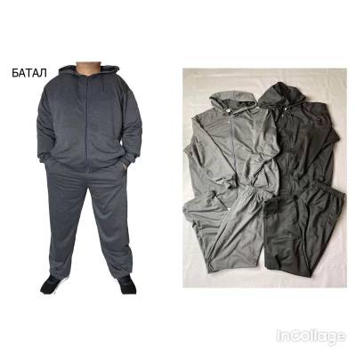 Спортивный костюм с капюшоном, трикотаж. Батал 4xl-7xl (В уп. 6 шт разные цвета) Спортивный костюм с капюшоном, трикотаж. Батал 4xl-7xl (В уп. 6 шт разные цвета)