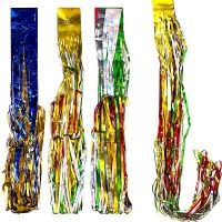 Дождик цветной голограмма, 1,4м 108753 (o-22)