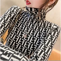 Гольфик женский фенди кашемир. Размер 44-48