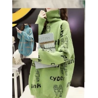 Свитер женский -кашемир, Размер-48-54 (оверсайз) цвета в ассорт.