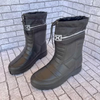 Мужской сапог пена черный Б01, р-641-46