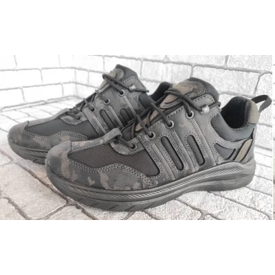 Кроссовки DAGO 2303 черные,р-р 41-45