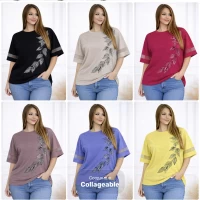 Футболка 26036. Розмір -58, 60, 62 ( 2х, 3х, 4х) Якість -коттон 95%, спандекс -5%