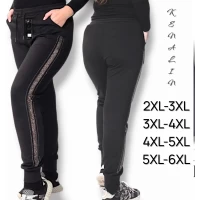 Брючки жіночі спорт шик. Фірми Kenalin. Весна -осінь. Тканина креп-дайвінг.  Норма. Розміри: 2XL-6XL