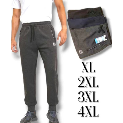 Брюки чоловічі трикотажні спортивні, демісезонні. Фірми Kenalin. Колір сірий, чорний, синій. Норма. Розміри: XL, 2XL, 3XL, 4XL