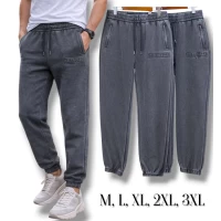 Брюки чоловічі джогери, тканина трикотаж- коттон, дуже гарної якості. Фірми АKFU. Колір сірий варьонка, знизу на манжеті ( резинка). Розміри: М-3XL