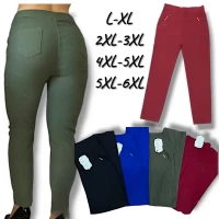 Брюки жіночі весна -літо. Фірми Black Cuclone. Напівбатал. Розміри L-6XL (52-58)