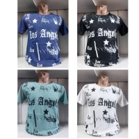 Чоловічі футболки. Розміри m, l, xl, 2xl. В упаковці 4 шт одного кольору. Матеріал хб.