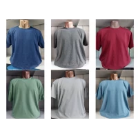 Чоловічі футболки. Розміри 2xl, 3xl, 4xl, 5xl, 6xl. В упаковці 5 шт одного кольору.