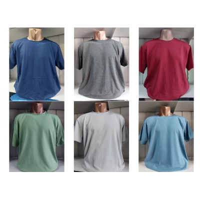 Чоловічі футболки. Розміри 2xl, 3xl, 4xl, 5xl, 6xl. В упаковці 5 шт одного кольору. Чоловічі футболки. Розміри 2xl, 3xl, 4xl, 5xl, 6xl. В упаковці 5 шт одного кольору.