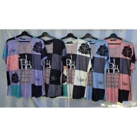 Футболки жіночі батал. Розмір універсальний (52-58).Тканина трикотаж, різного кольору.