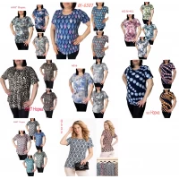 Жіночі футболки. Розміри m, l, xl, 2xl, 3xl , 4xl (48-56). В упаковці 6 шт різного кольору.