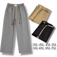 Брюки жіночі демісезонні, стрейч каттон. Фірми Kenalin. Вільного прямого крою. Батал. Розміри: 3XL-7XL.