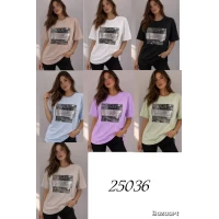 Жіночі футболки 25036 Розмір 46,48,50 Якість cotton95%