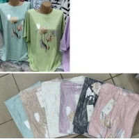 Жіночі футболки 25067 Трикотаж ХБ Размер 48,50,52,54