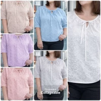 Блузка 6028, Якість- COTTON 100% Розмір- М,L(52,54)