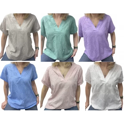 Футболка 26004 Розмір- 48-54 (M-2XL) Якість- прошва+котон