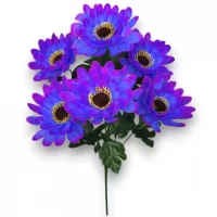 Искусственные цветы букет хризантемы 6-ка, 42см