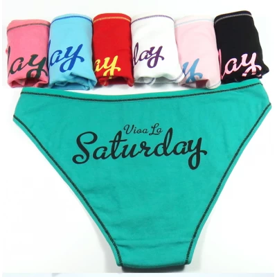 Трусики жіночі, різні кольори, норма р.M (уп.7 шт)