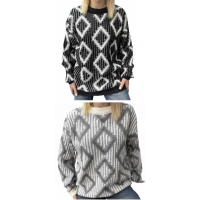 Свитер Кашемир вязка, Размер 48-56, 25409