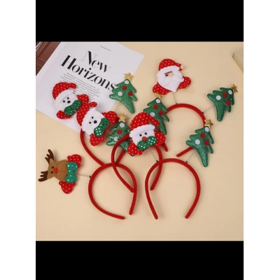 Обруч новогодний светящийся