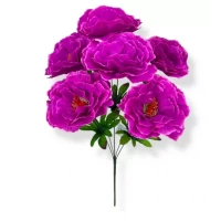 Искусственные цветы букет пионы Шарм, 55см