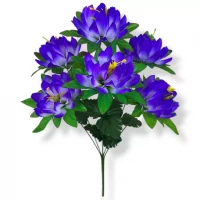 Искусственные цветы букет Ананасы накрохмаленные, 50см