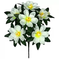 Искусственные цветы букет лотосы, 35см