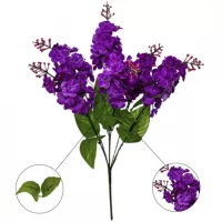 Искусственные цветы букет сирень весенняя, 40см