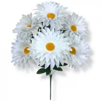 Искусственные цветы букет ромашки Натали, 46см