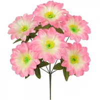 Искусственные цветы букет крокусов, 43см