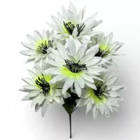 Искусственные цветы букет крокусы Паучек, 35см