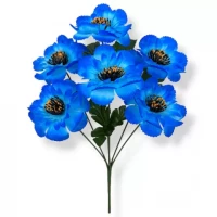 Искусственные цветы букет майоры Метеор, 35см