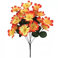 Искусственные цветы букет кустик мелкоцвета, 34см