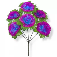 Искусственные цветы букет калинка с кружевной подставкой, 34см